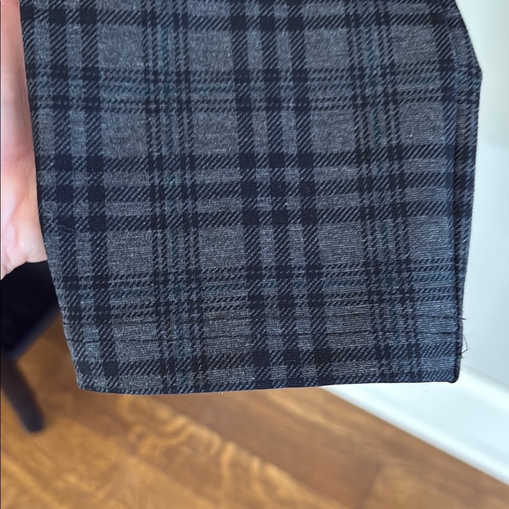 Calvin Klein Gray Pants Windowpane Pattern Great … - image 7